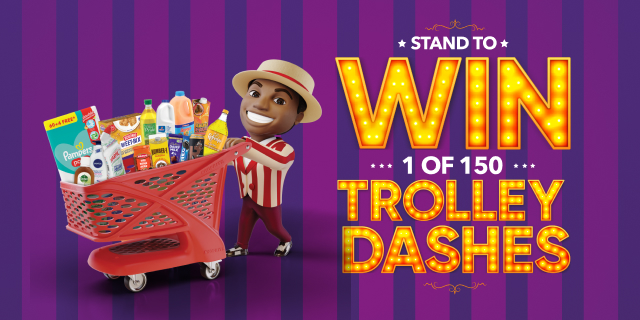 WIN ONE OF 150 TROLLEY DASHES