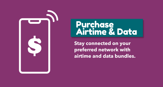 PURCHASE AIRTIME AND DATA