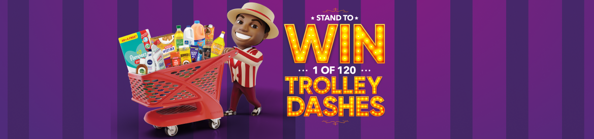 Stand to win 1 of 120 Trolley Dashes