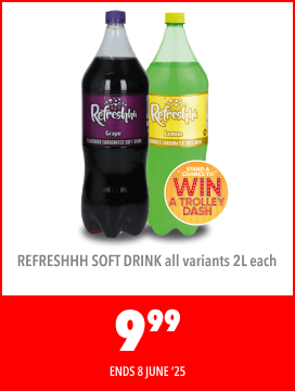 REFRESHHH SOFT DRINK 2L 