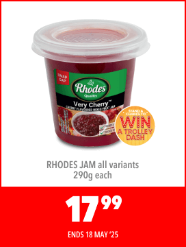 Rhodes jam 290g