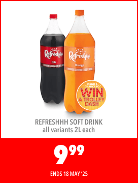 REFRESHHH SOFT DRINK 2L 