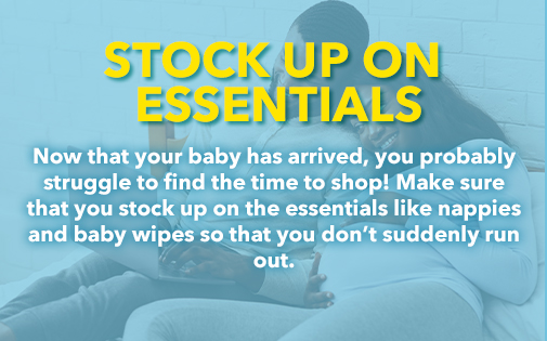 STOCK UP ON ESSENTIALS STOCK UP ON ESSENTIALS