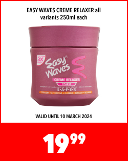 EASY WAVES CREME RELAXER all variants 250ml each, 9.99