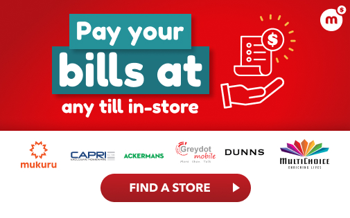 PAY ALL THESE BILLS IN-STORE