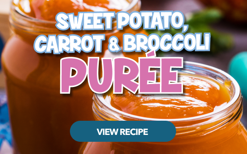 SWEET POTATO, CARROT & BROCCOLI PURÉE