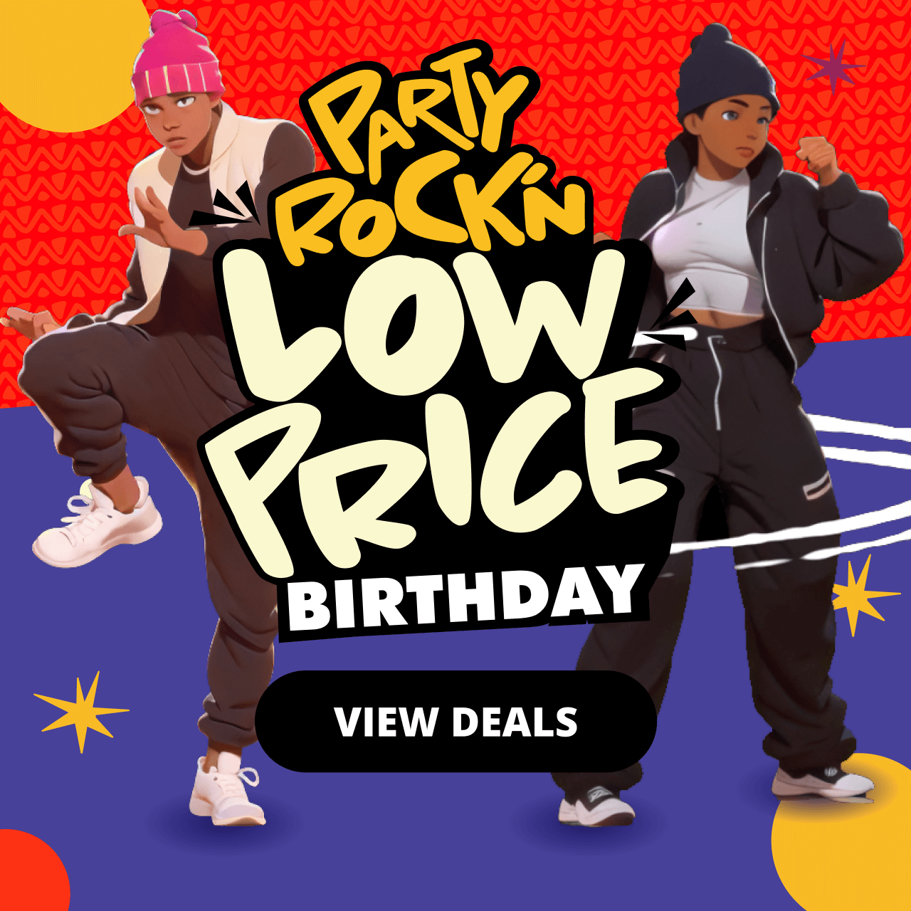 We're turning up the party! Birthday celebration means party-rocking deals and low prices on everything you love. Offers valid until 8 September 2025.