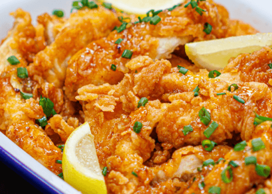 Orange Juice Chicken Strips