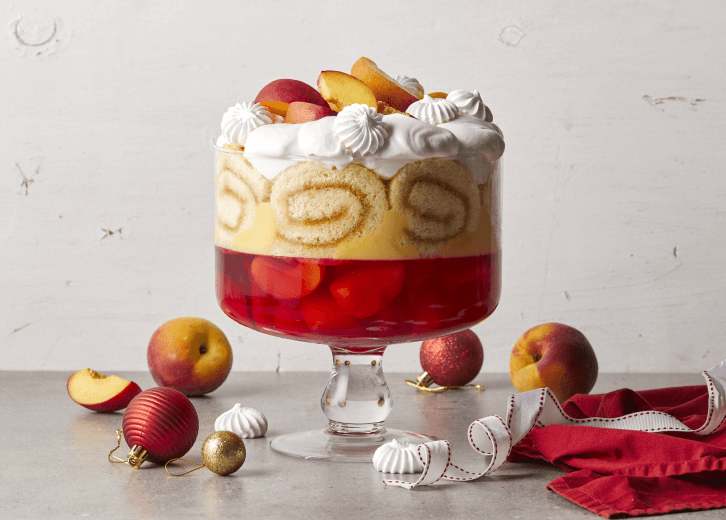 Perfect Peachy Trifle