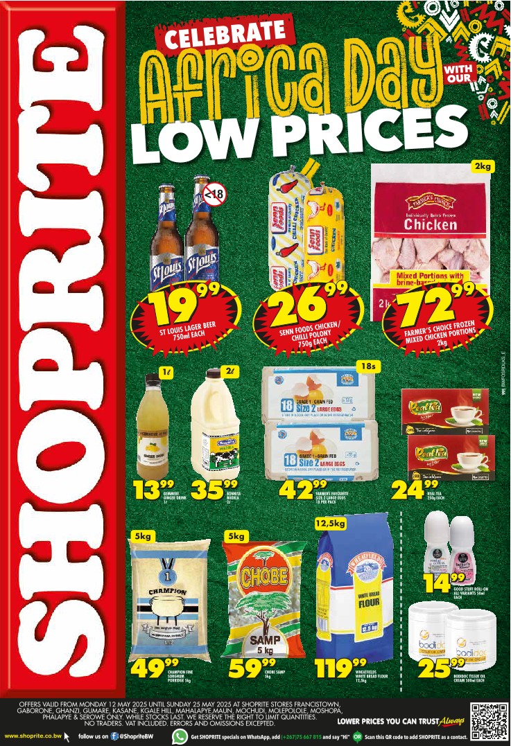 specials leaflet