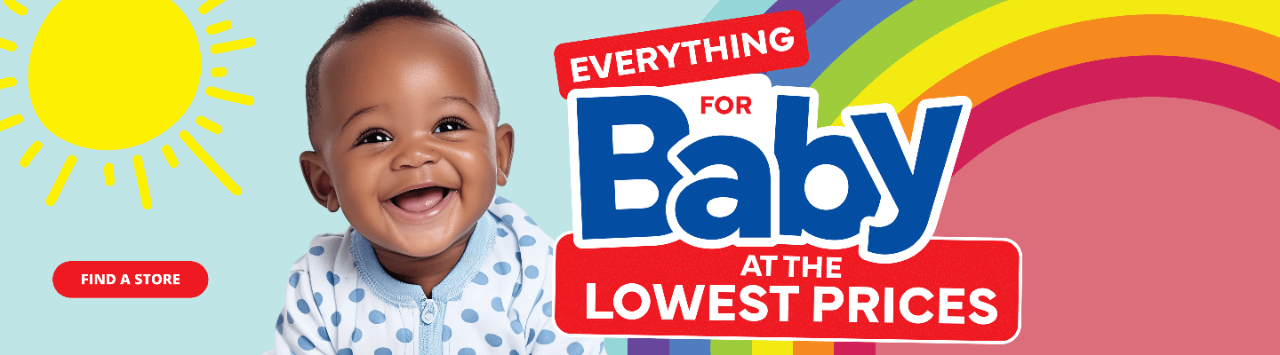 Everything for Baby at the Lowest prices
