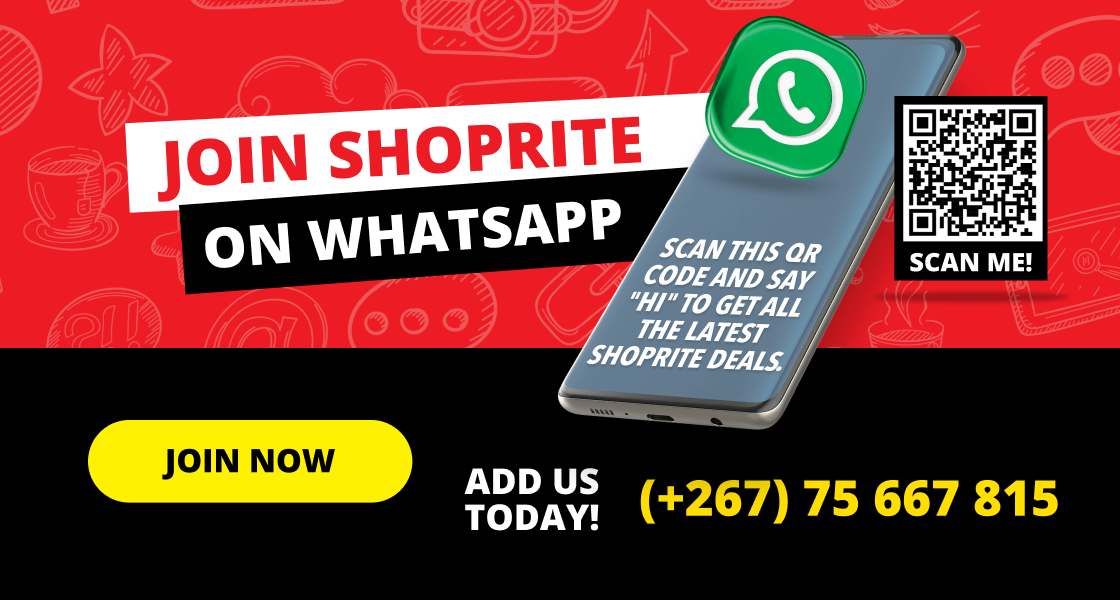 JOIN SHOPRITE ON WHATSAPP