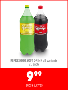 REFRESHHH SOFT DRINK 2L 