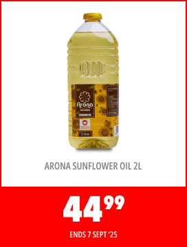 ARONA SUNFLOWER OIL 2L, 44,99